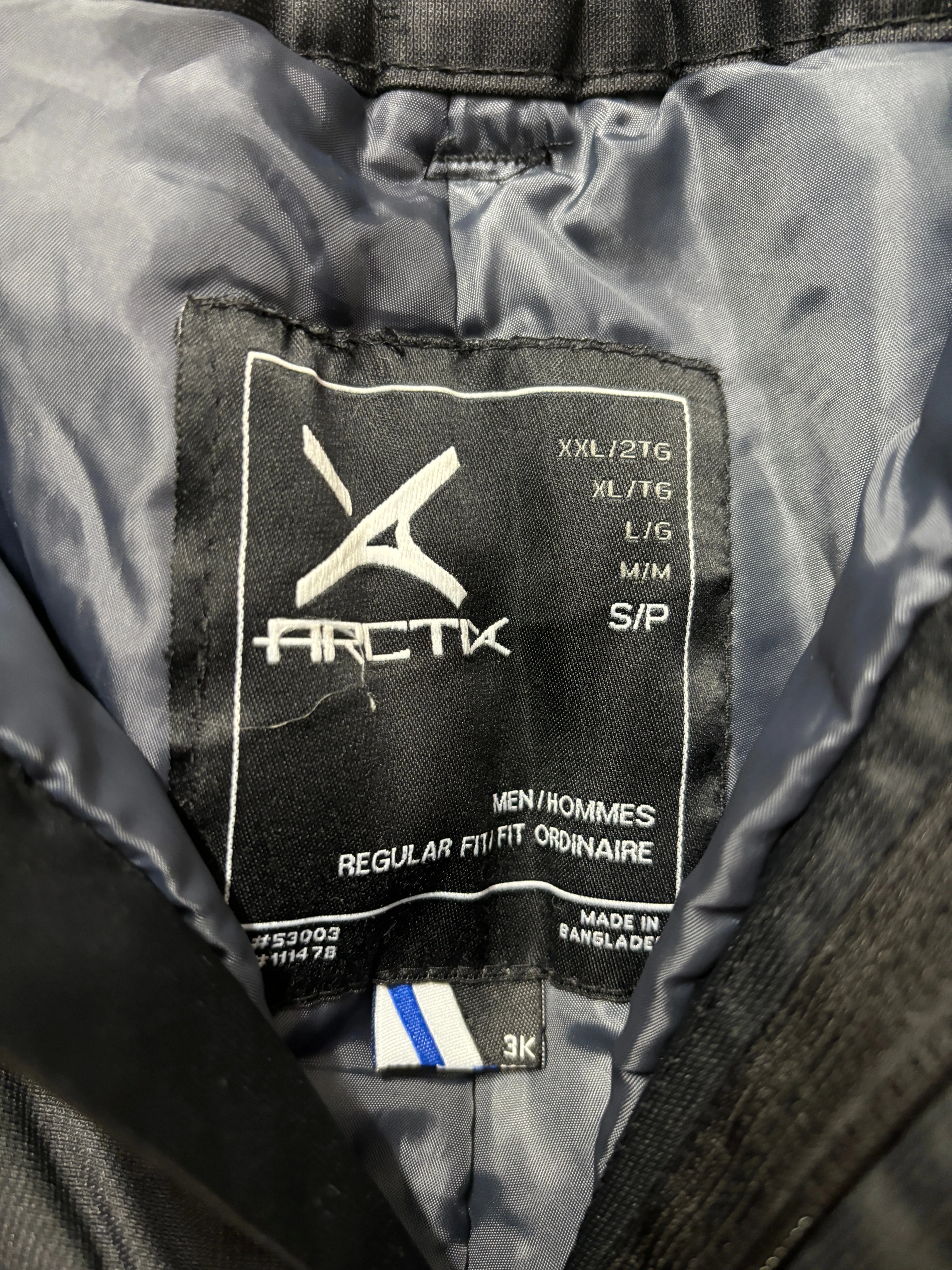 Artix Black Insulated Salopettes Size Small