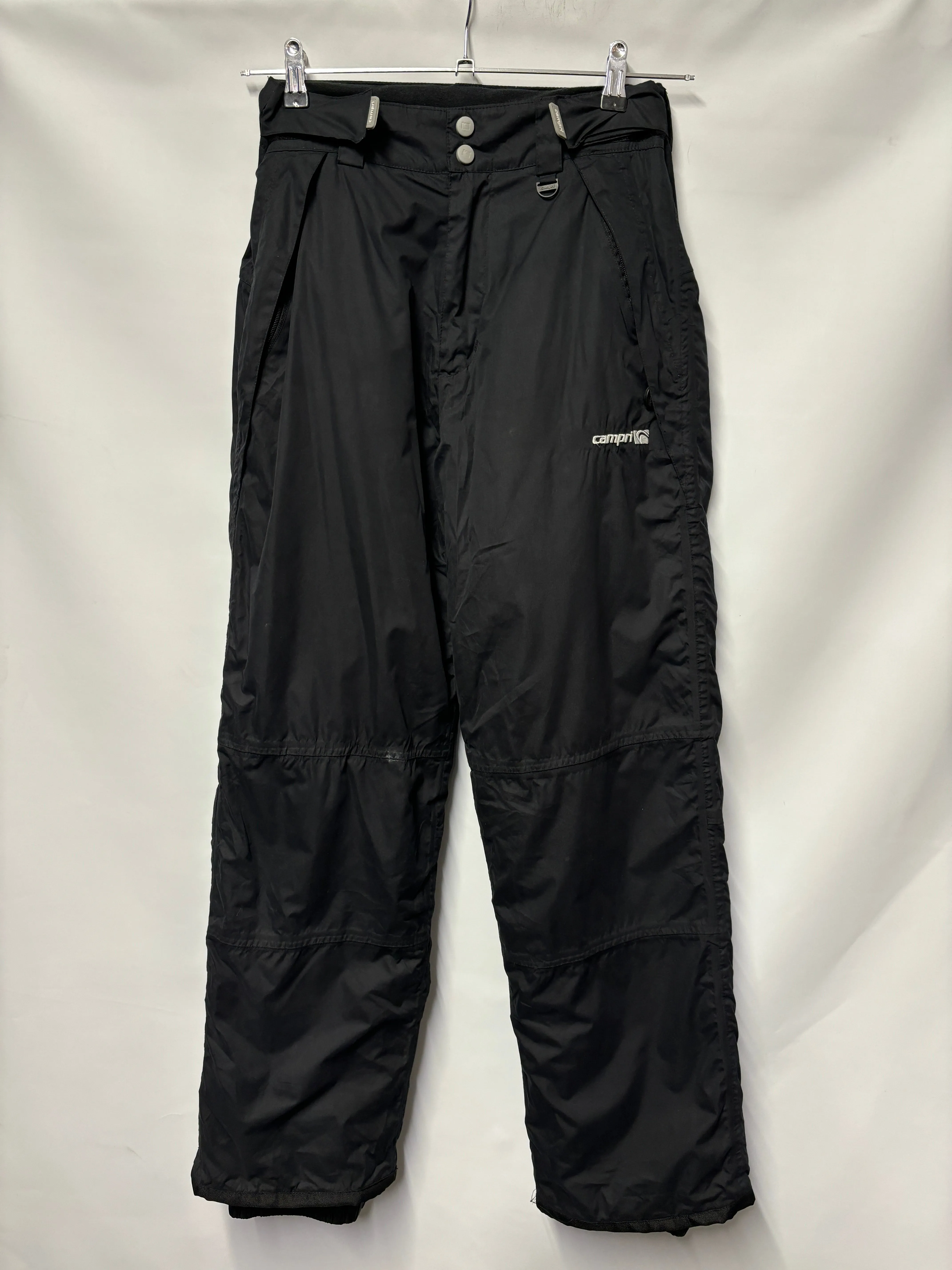 Campri Black Insulated Salopettes Medium