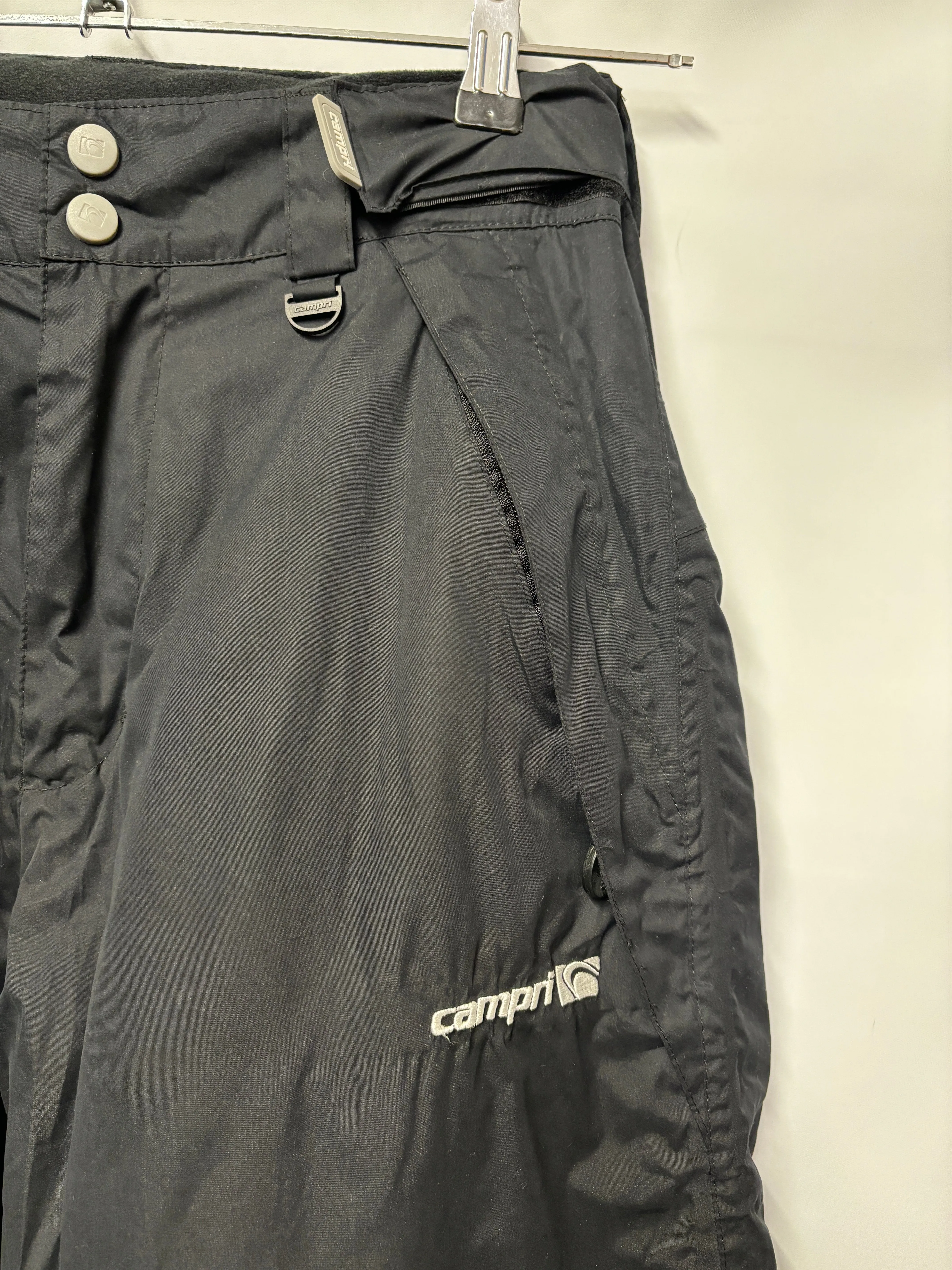 Campri Black Insulated Salopettes Medium