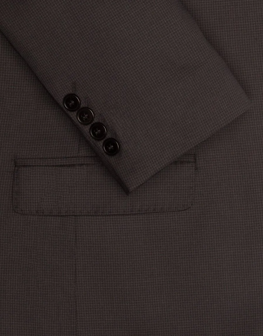 Cumbria Charcoal Micro-check Suit