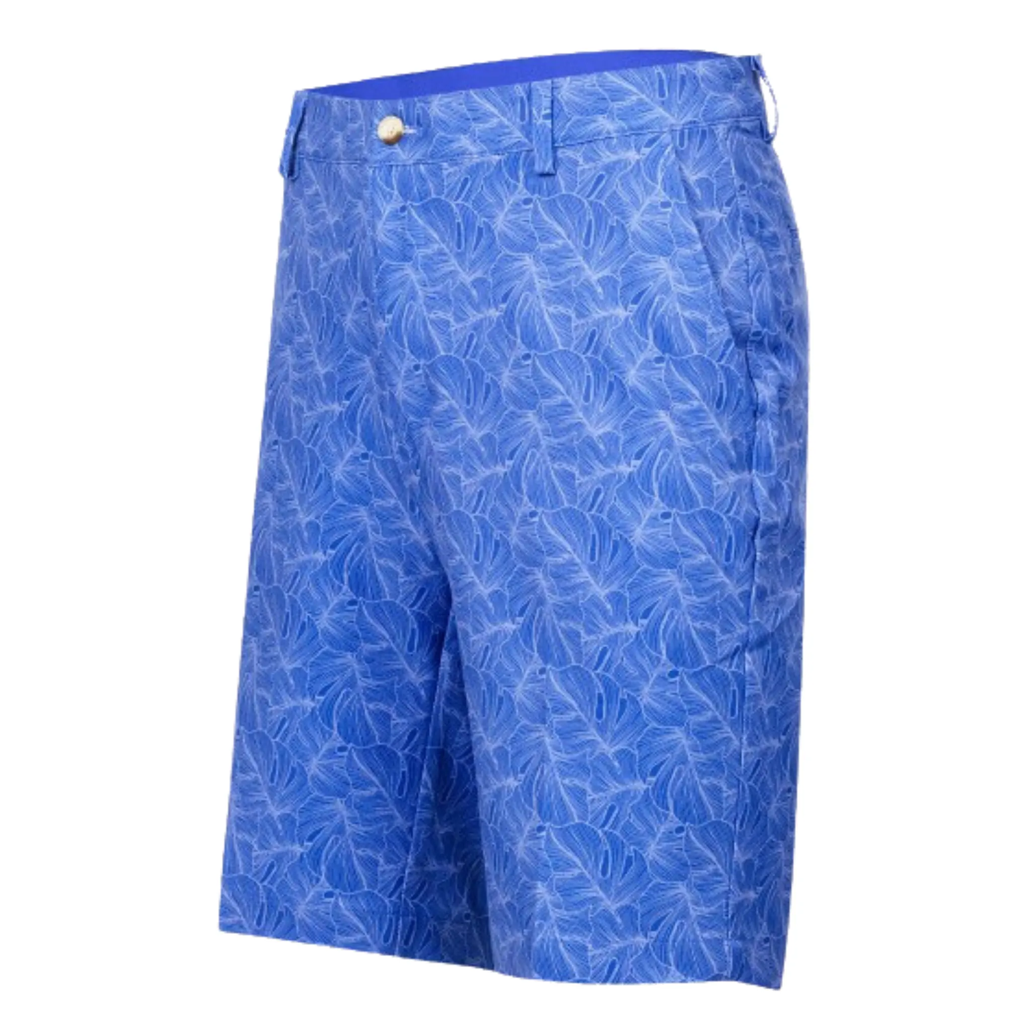 Greg Norman Tonal Palm Leaves Men's Print Shorts