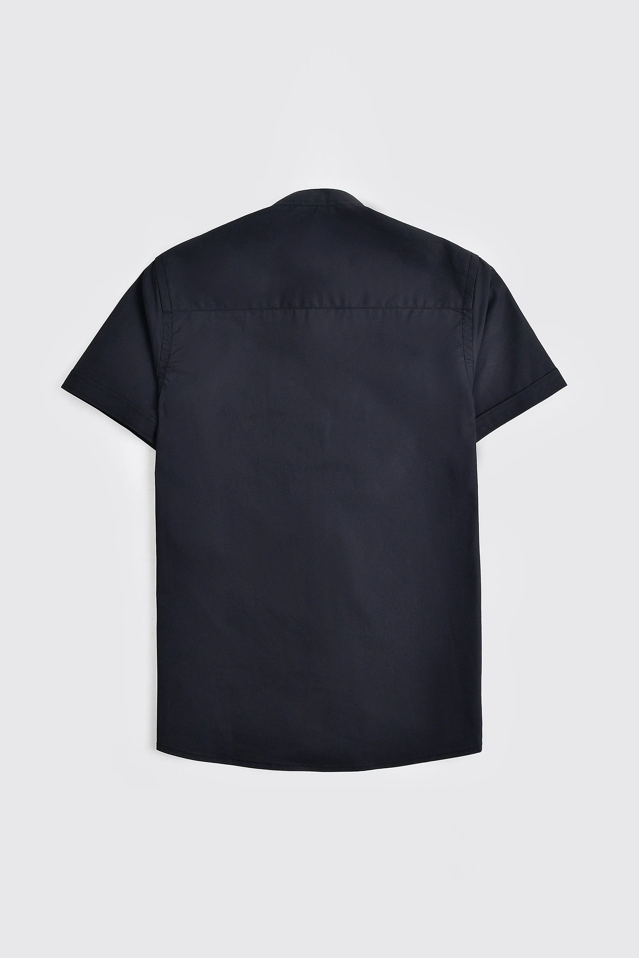 Midnight Black Casual Shirt