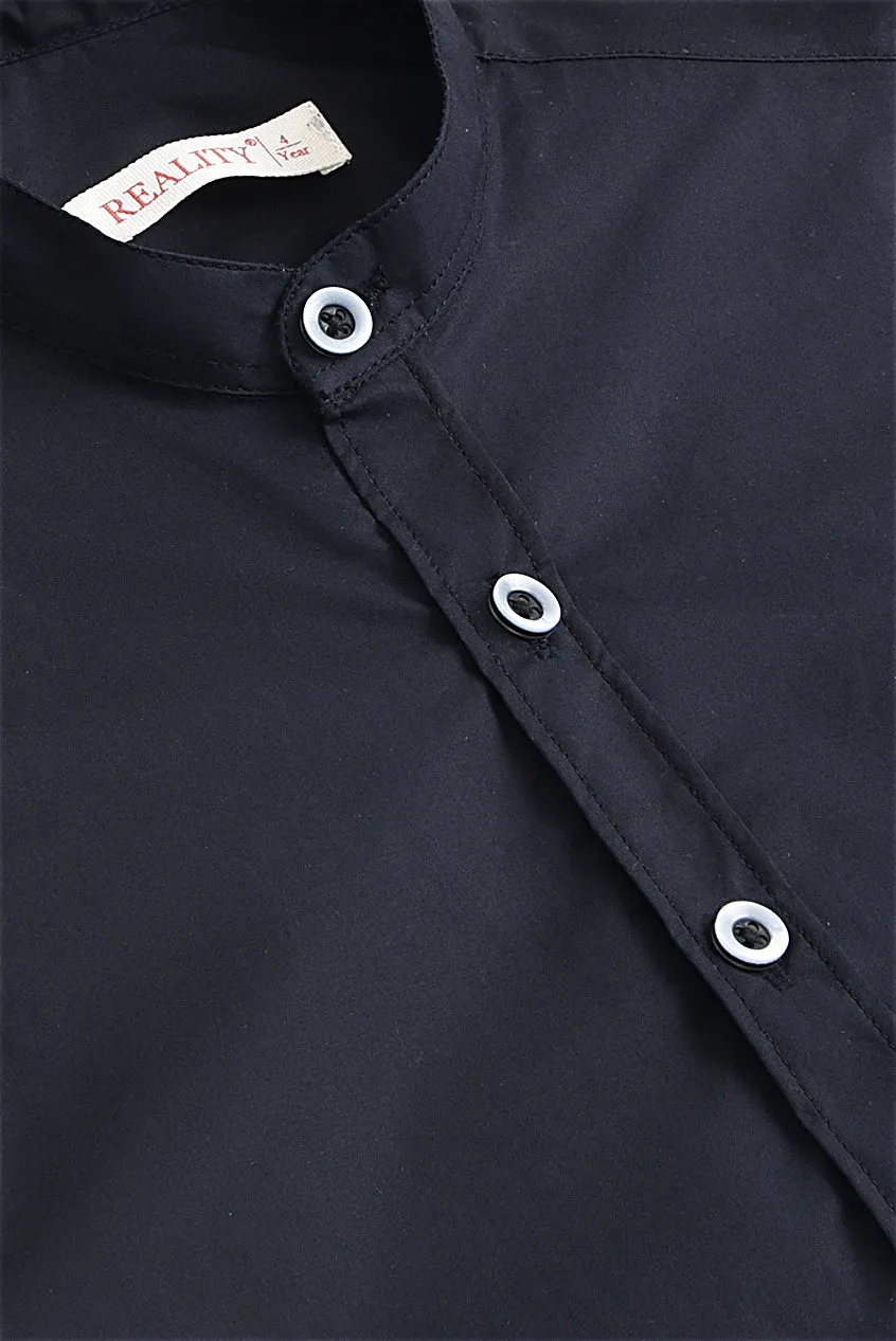 Midnight Black Casual Shirt