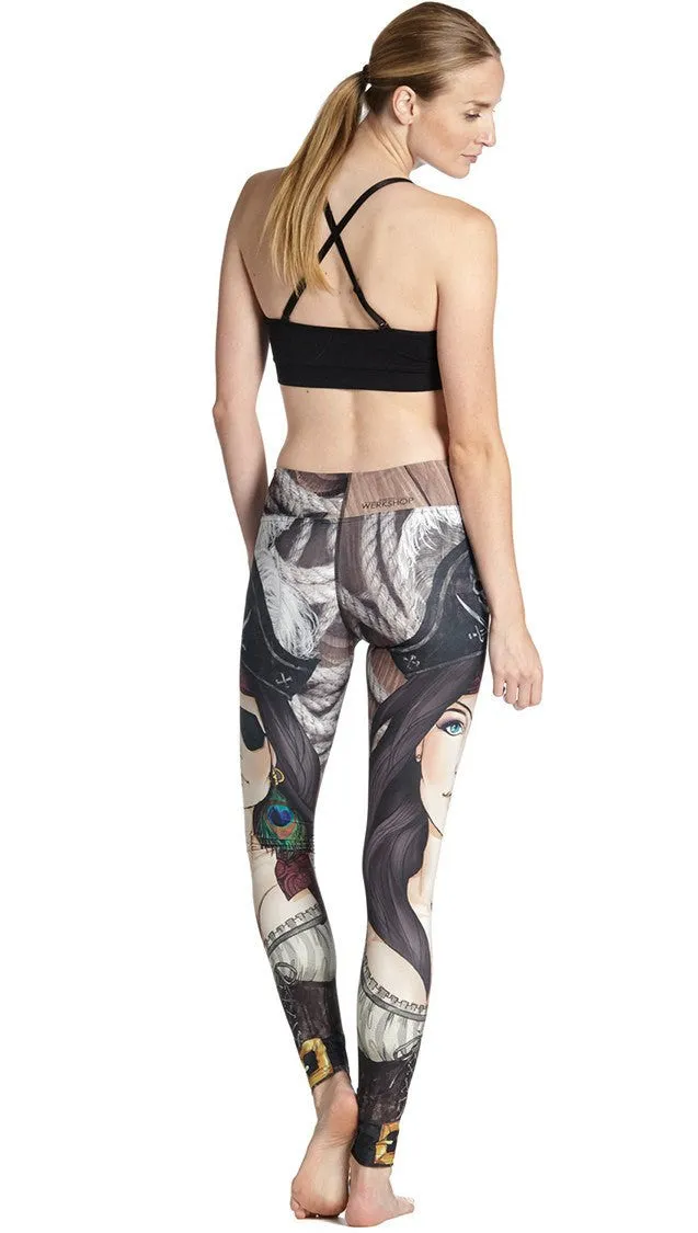 Pirate - Full Length Triathlon Leggings - CUSTOM ORDER