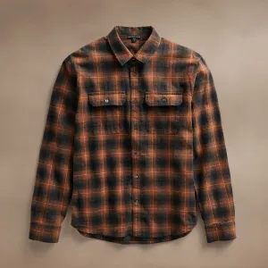 Plaid Flannel Shirt - Amber Plaid