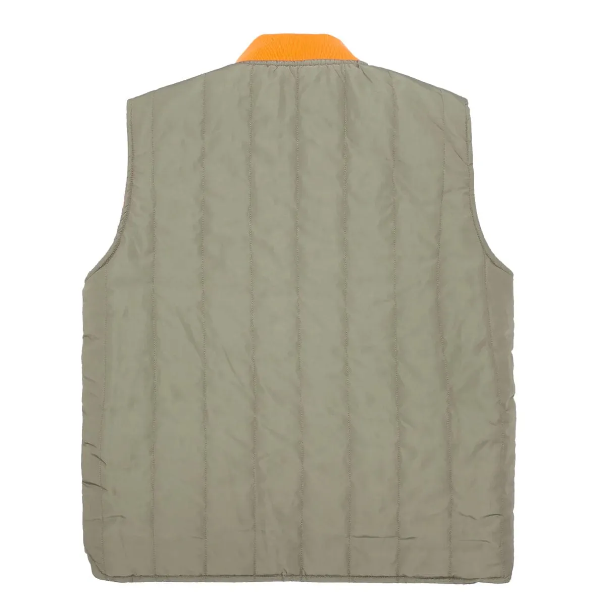 QUILTED REVERSIBLE CAMO VEST