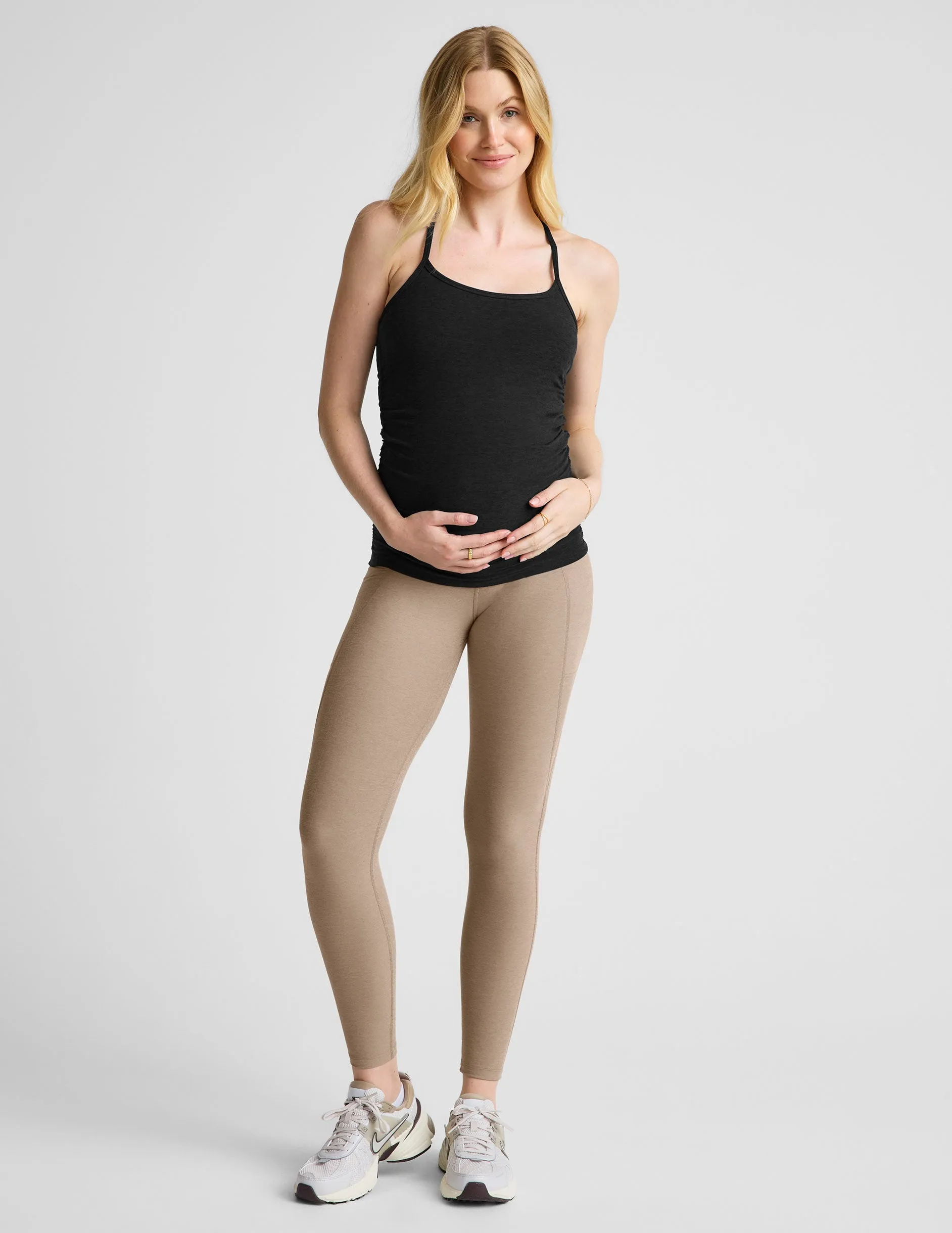 Spacedye Keep Your Cool Maternity Slim Racerback Tank